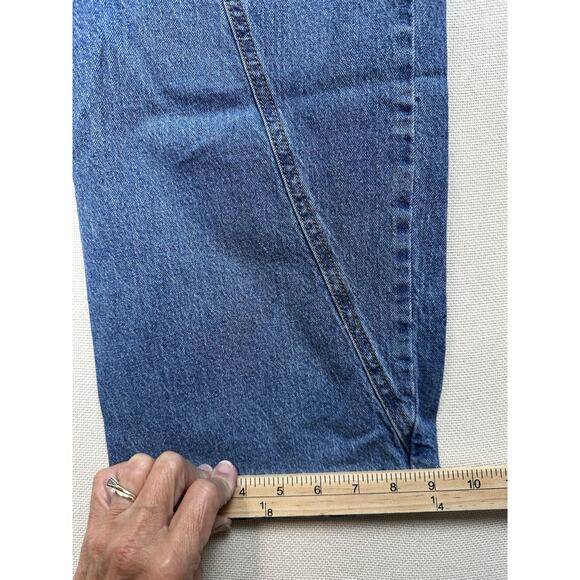 Women’s Denim Barrel Leg Jeans And Now This Sz 6 Tapered Medium Rise Cargo - Picture 12 of 16